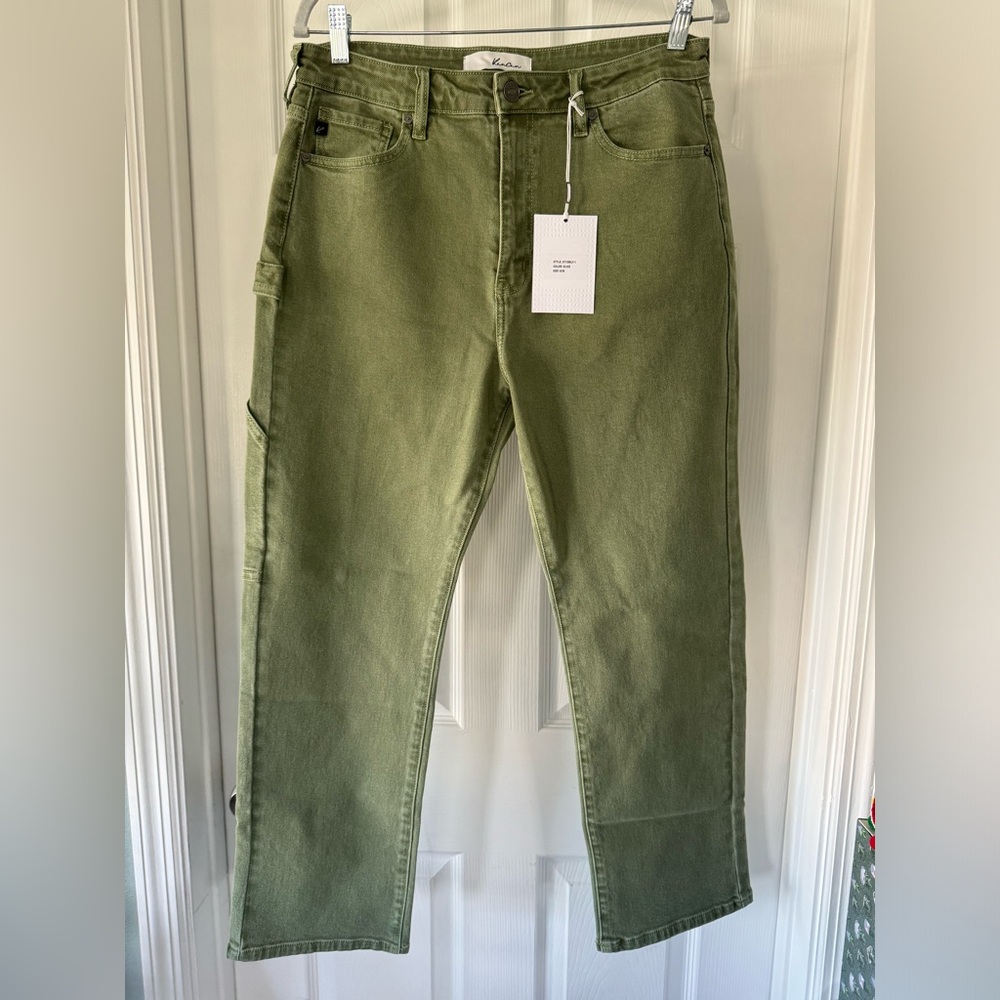 Kancan Olive Cargo Jean Size 8/29